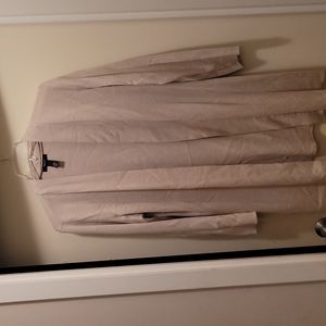 Long beige Alfani petite large cardigan